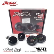 BOSTWICK เครื่องเสียงรถยนต์ ดอกลำโพงเสียงแหลม ทวิสเดอร์ โดมนิ่ม Silk Dome Tweeter แมเหล็ก นีโอ 25mm.