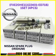 NISSAN X TRAIL T32 2.5 TEANA 2.5 L33 MURANO SPARK PLUG (22401-ED71B) (FXE20HE11) (1 SET 4PCS)
