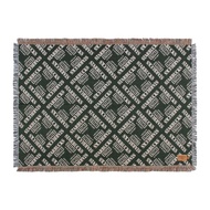 Direct from Japan STARBUCKS STAND by BEAMS Jacquard Throw Blanket, Green New