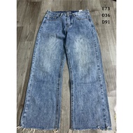 73 VHH studio straight waist jeans