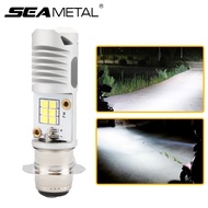 SEAMETAL 12V Motorcycle LED Headlight Bulb H6 COB 16W LED Spotlight 5200LM Light Bulb Autocycle Lamp