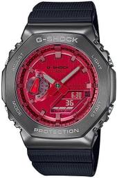 ☆日本代購☆CASIO卡西歐 G-Shock GM-2100B-4AJF  GM-2100系列 指針 數位手錶 紅色預購