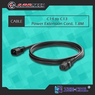 Zee-Cool CAB066 C14 to C13 Power Extension Cord, 1.8 Meter