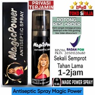 MAGIC POWER ANTISEPTIC SPRAY 15 ML / SPRAY MAGIC PRIA TAHAN LAMA