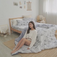 超柔瞬暖法蘭絨床包 被套 鋪棉暖暖被/床單 兩用被毯/FL027