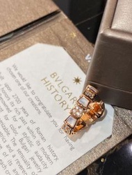 ✨實拍 Bvlgari rings 拼鑽靈蛇戒指