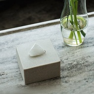 日本ideaco方形砂岩餐巾紙盒