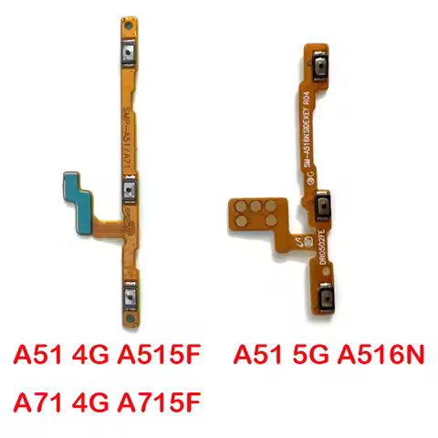 For Samsung Galaxy A51 A71 4G 5G A515F A715F A516N Power Swith On Off Volume Side Button Control Fle