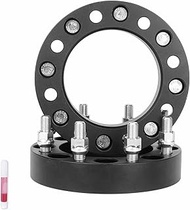 8x6.5 to 8x170 1.5 inch Wheel Spacers,126.15mm Bore, 14x1.5 Studs, 8x165.1 to 8x170mm Forged 8 Lug W