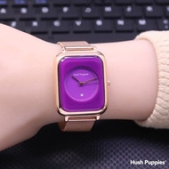 Hush puppies Girl Watches Water Repellent Box Circumference Line Chain ROSEUNGU Smartwatch Premium Korean QUALITY Present HIGH QUALITY Fashionable Latest Cool Water Resistant Luxury Watches Smart Watches