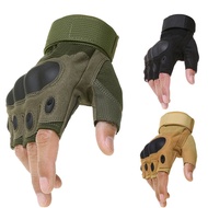 Outdoor Tactics Gloves Airsoft Sports Gloves Half Finger Type Military Men Combat Gloves Shooting Hunting Gloves