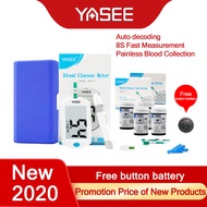 Yasee Blood Glucose Meter Sugar Monitoring Set With 100pcs Test Strips 100pcs Lancet Glucometer Bloo