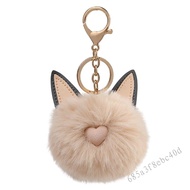 Foxer Apricot Bag Charm Búp Bê
