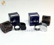 Leika 10x กล้องส่องพระ จิวเวอรี่ ของแท้ใหม่100% แถมฟรีซองหนังตรงรุ่นสีน้่ำตาล