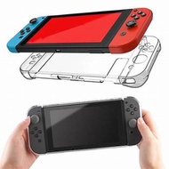 Transparent Crystal Protector Nintendo Switch Fullset / Nintendo Switch Casing Protector