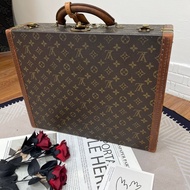 Louis Vuitton 古董手提硬殼行李箱 45 vintage 二手 中古
