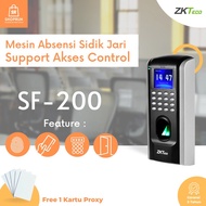 MESIN Fingerprint Time Attendance Machine &amp; Access Control RFID Card ZKTECO SF200