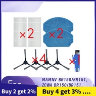 9 Pcs for  BR150/BR151,  BR150/BR151,  BR150/BR151 Vacuum Cleaner Accessories Replacement Kits