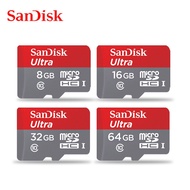 Original Sandisk Ultra 8GB/16GB/32GB/64GB Class 10 Micro SD Memory Card