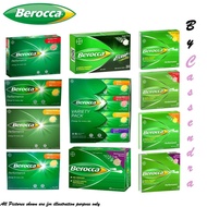 BEROCCA Performance Orange &  Raspberry Blackcurrant & Mango With Orange & Guarana & Original Berry 