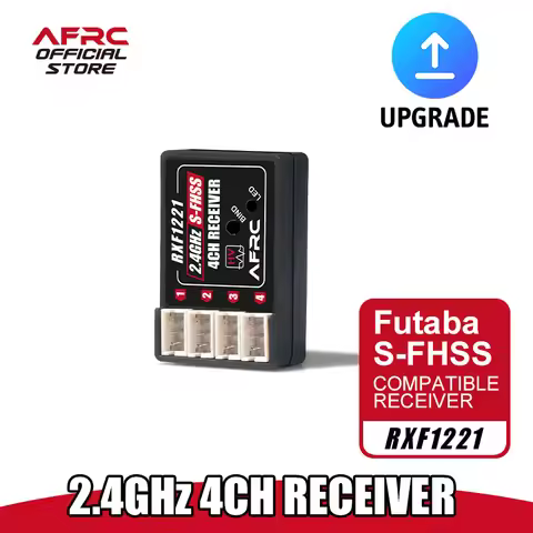 AFRC RXF1221 Micro Receiver For Futaba S_FHSS/ TM-FH RF Module control system 14SG, 10J, 8J, 6J, 4GR