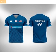 Malaysia Badminton Jersey 2021 Blue