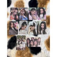 illit-super real me Ire Ll like you photocard (Yunah Yuna Minju Moka Wonhee Iroha Iroha)