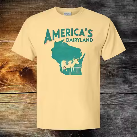 Remake America'S Dairyland T Shirt Comfortable Perfect For Wisconsi