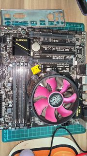I5-6600k +GIGABYTE GA-B150M-D3H 連風扇
