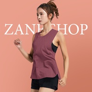 ZANE SHOP เสื้อออกกำลังกายผู้หญิง เสื้อกีฬา เสื้อโยคะหญิง เสื้อเล่นโยคะ เสื้อคลุมบรา เสื้อกล้ามแขนกว้าง  ผ้านิ่ม ใส่สบาย ซักง่ายแห้ง