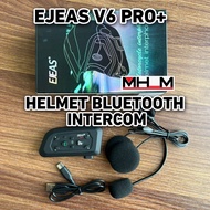 EJEAS V6 Pro+ Type-C Motorcycle Helmet Bluetooth Intercom