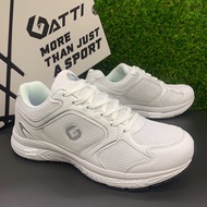 GATTI FUZURA 215103-10 MEN'S WHITE SHOES | TRAINING SHOES | RUNNING SHOES | JOGGING SHOES | KASUT PU