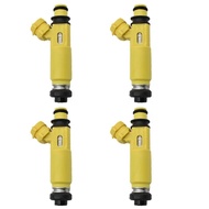 450cc for Mazda RX8 RX7 13B Miata Yellow Fuel Injectors 195500-4450 4PCSauto parts Car decoration