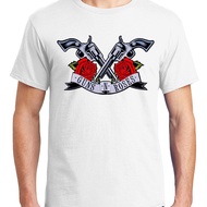 Guns N Roses American Rock Band Heavy Metal Famous Legend Singer Axl Rose Slash Duff Mckagan T-Shirt