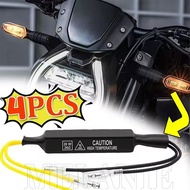 Universal Motorcycle Turn Signal Decoder - 12V 20W 26 Ohm LED Load Resistor - Indicator Light Load R