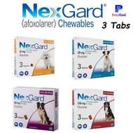 NexGard Chews 3 Tabs
