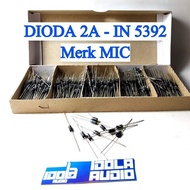 DIODE 2A IN 5792 MIC BRAND | 2 Ampere Diode IN 5392