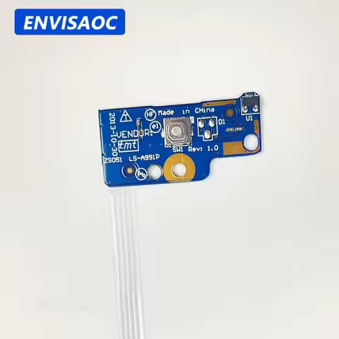 For HP 15-R 15-G 15-H 15-S 250 G3 255 G3 256 G3 G4 G5 TPN-C117 TPN-C113 laptop Power Button Board wi