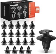 A-Premium 20PCS Nylon Retainer Clip Fasteners Compatible with Volkswagen Jetta, Corrado, EuroVan, Ra