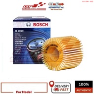 0986AF0009 Bosch oil filter for Toyota Alphard, Vellfire, Camry, Harrier, Estima, Lexus NX, RX, ES 0