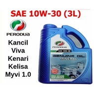 Minyak Hitam PERODUA 10W30 (3L) Engine Oil