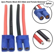 JPTOS 2pcs Extension Wires, EC5 Male and Female 6 Styles EC5 Connection Wires, High Quality Plastic 