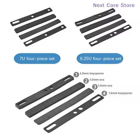 6.25U/7U Sound-Absorbing Pad Filling Cotton Mechanical Keyboard Satellite Shaft Space Key Cap Soundp