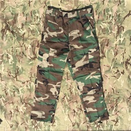 Tactical Training Pants ACU Style Replicated Large Flower Patterned Domestic Production M81 WOODLAND