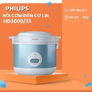 Philips HD3008/32 Rice Cooker, Capacity 1.8l, Genuine Product