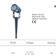 CIVILITE CVL-033 3W COB LED LIGHTS / OUTDOOR GARDEN LED LIGHTS / GARDEN LIGHTS / GARDEN LED LIGHTS