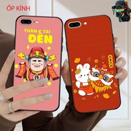 Glass phone case for iphone 7 / ip 8 / 7 Plus / ip 8 Plus with CNY image printed in 2024 Giap Thin