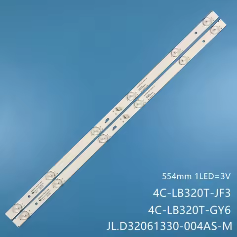 LED backlight strip 6lamp for JL.D32061330-004AS-M 4C-LB320T-JF3 H32B3913 THOMSON 32HS3013 LVW320CSD