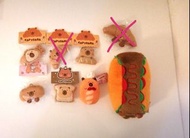 卡皮巴拉水豚公仔吊飾｜食物水豚公仔｜capybara 水豚公仔吊飾｜capybara 水豚公仔｜牛角包公仔吊飾