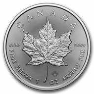 2026 Canadian Maple Leaf 1 oz .9999 Silver Coin 1oz